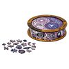 UNIDRAGON 350 Piece Wooden Jigsaw Puzzle Overarching Opposites King Size 33x33 cm