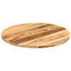 vidaXL Table Top &Oslash; 90x3.8 cm Round Solid Wood Rough Mango