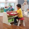 Step2 Easel Desk with Stool Flip & Doodle 836500