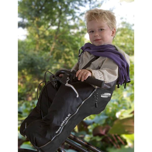DERYAN Footmuff Bike-a-way Mini Black