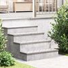 vidaXL Stair Tread Rectangular 2 pcs Silver 75 x 25 cm Aluminium