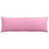 vidaXL Sofa Pillows 2 pcs Pink 120 x 40 cm Fabric