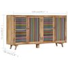vidaXL Sideboard 150x30x75 cm Solid Mango Wood