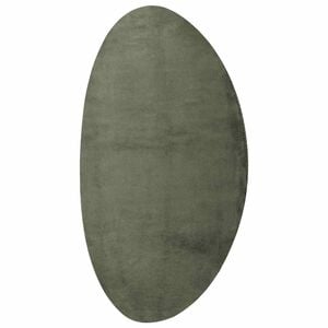 vidaXL Area Rugs HUARTE Forest green 80 x 150 cm Polyester