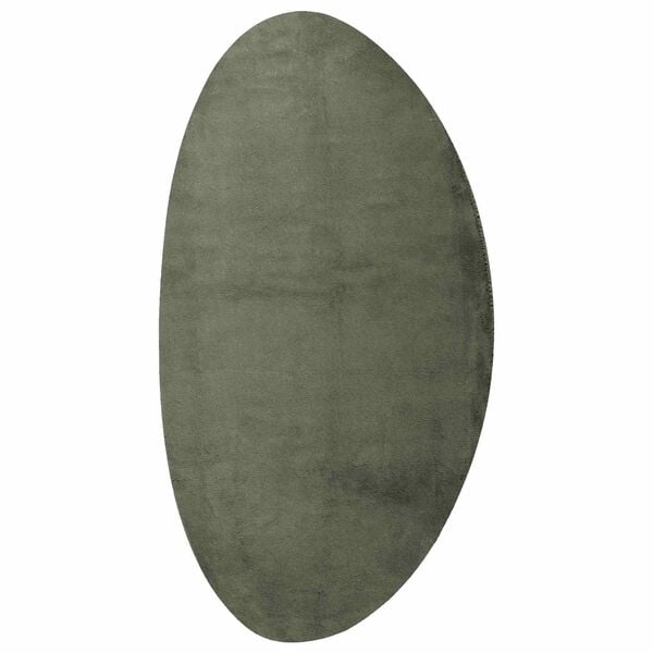 vidaXL Area Rugs HUARTE Forest green 80 x 150 cm Polyester