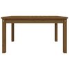 vidaXL Garden Table Honey Brown 82.5x50.5x45 cm Solid Wood Pine