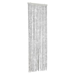 vidaXL Fly Curtain Grey 56x185 cm Chenille