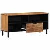 vidaXL TV Units Solid Acacia Wood 100 x 33.5 x 46 cm Engineered wood