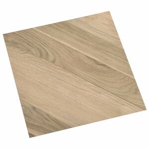 vidaXL Flooring Planks 55 pcs Brown 5.11 m&sup2; PVC