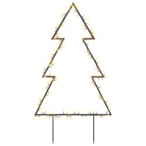 vidaXL Christmas Light Decoration with Spikes Tree 115 LEDs 90 cm