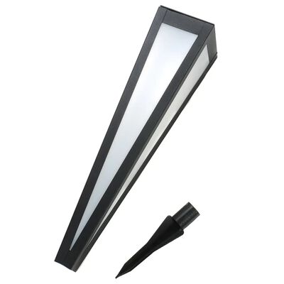 HI LED Solar Garden Stake Light 58 cm Black