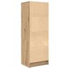 vidaXL Highboard with Drawer Artisan Oak 45.5 x 34 x 127 cm