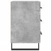 vidaXL Bedside Cabinet Concrete Grey 40x40x66 cm Engineered Wood