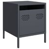 vidaXL Bedside Cabinets&nbsp;2 pcs Anthracite 35x39x43.5 cm Steel