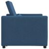 vidaXL Single Sofa Bed Reclining Blue 90 x 165 x 87 cm Fabric