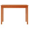 vidaXL Console Table Wax Brown 110x40x75 cm Solid Wood Pine