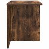 vidaXL End Table Smoked Oak 37 x 32 x 40 cm Engineered Wood