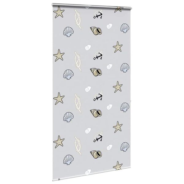 vidaXL Shower Roller Blind with Cassette 140x240 cm Fabric Width 136 cm