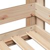 vidaXL Bed Frame without Mattress 100x200 cm Solid Wood Pine