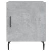 vidaXL Bedside Cabinets 2 pcs Concrete Grey 40x40x50 cm Engineered Wood