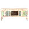 vidaXL Coffee Table 100x55x40 cm Rough Acacia Wood