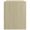 vidaXL Bedside Cabinets 2 pcs Sonoma Oak 40x30x40 cm Engineered Wood
