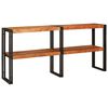 vidaXL Console Table Brown 160 x 33 x 75 cm Solid Acacia Wood