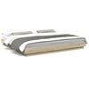 vidaXL Bed Frame with LED Lights without Mattress Sonoma Oak 200x200cm