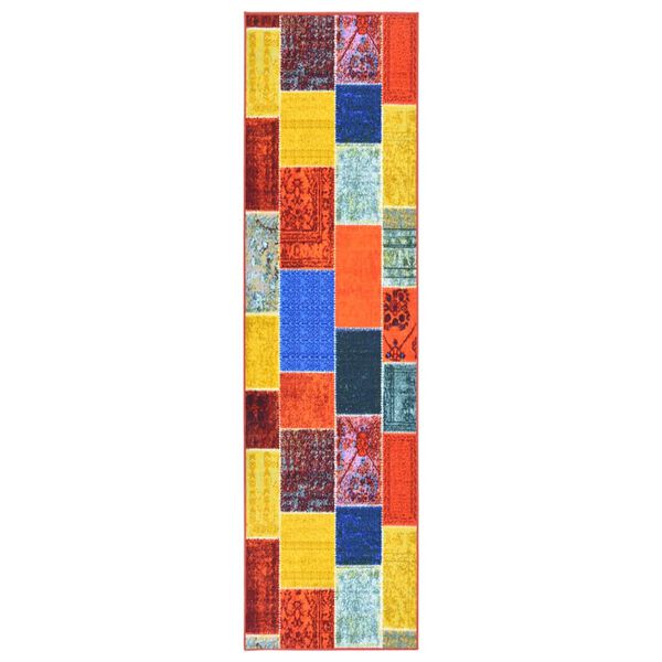 vidaXL Carpet Runner Multicolour 80x600 cm