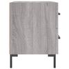 vidaXL Bedside Cabinets 2 pcs Grey Sonoma 40x35x47.5 cm Engineered Wood