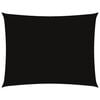 vidaXL Sunshade Sail Oxford Fabric Rectangular 3x4 m Black