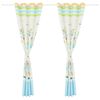 vidaXL Children's Printed Blackout Curtains 2 pcs 140x240cm Travel the World