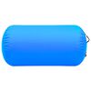 vidaXL Inflatable Gymnastic Roll with Pump 120x90 cm PVC Blue