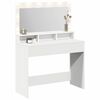vidaXL Dressing Table White 100 x 41 x 135 cm Engineered Wood