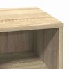 vidaXL Bedside Cabinet with Drawer 2 pcs Sonoma Oak 50 x 34.5 x 50 cm