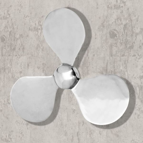 vidaXL Boat Propeller Aluminium Silver 49 cm