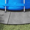 vidaXL Pool Ground Cloth Light Grey &Oslash;458 cm Polyester Geotextile