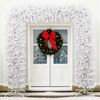 vidaXL Christmas Tree Arch White 240 cm