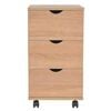 vidaXL Drawer Unit 33x45x60 cm Oak