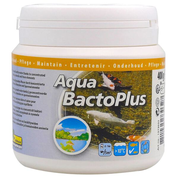 Ubbink Pond Water Treatment Aqua Bacto Plus 400g for 80000L
