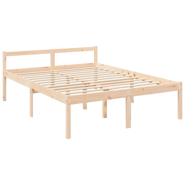vidaXL Senior Bed without Mattress 150x200cm King Size
