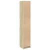 vidaXL Bathroom Cabinet Sonoma Oak 32x34x188.5 cm Engineered Wood