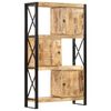 vidaXL Bookshelf 90x30x150 cm Solid Mango Wood