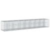 vidaXL Gabion Raised Bed 2 pcs 340 x 60 x 55 cm Galvanised Steel
