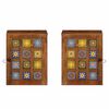 vidaXL Bathroom Hanging Cabinet with Storage Walnut 38 x 33 x 48 cm