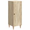 vidaXL Sideboard Sonoma Oak 33 x 34.5 x 90 cm Engineered Wood