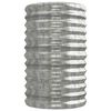 vidaXL Garden Raised Bed Galvanised Steel 224x40x68 cm Silver