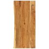 vidaXL Bathroom Vanity Top Solid Acacia Wood 114x52x2,5 cm