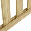 vidaXL Garden Fence Impregnated Pinewood 14.14x1.5 m