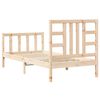 vidaXL Bed Frame without Mattress 90x200 cm Solid Wood Pine